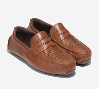 Men’s Laser Driver Loafer – Tan