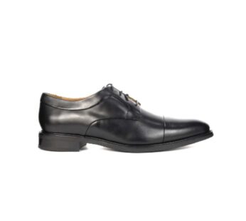 Men’s Dress Cap Toe Oxford – Black