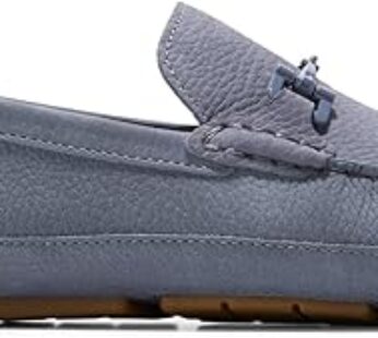 Men’s Wyatt Bit Driver – Gray Nubuck Leather